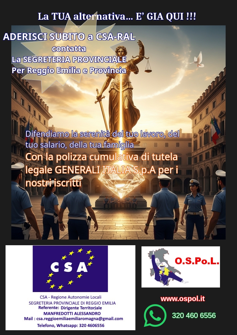 Volantino Iscrizione CSA RAL
